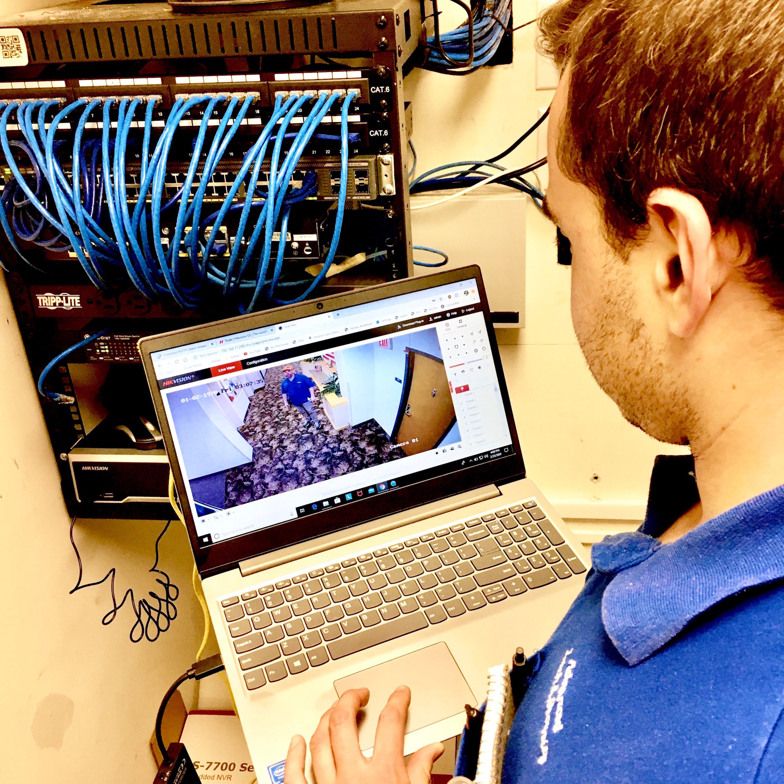 CCTV installation